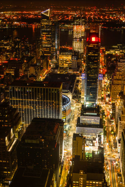 istock Night view from the Empire State Building 1063893168