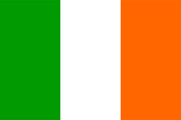 illustrazioni stock, clip art, cartoni animati e icone di tendenza di bandiera dell'irlanda - irish flag