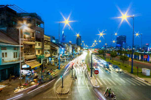 istock Night scene Ho Chi Minh, Vietnam 1063896980