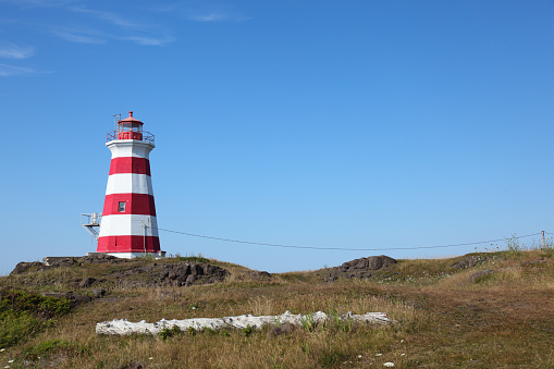 Lighthouse at Briar Island, Nova Scotia, Canada
