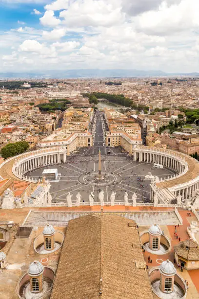 Photo of Vatican city. Famous Saint Peter