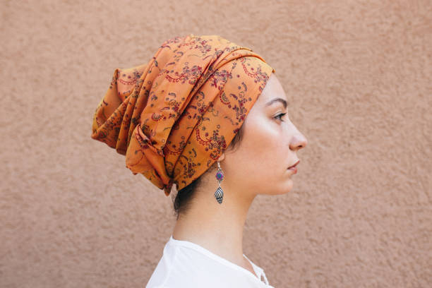 istock Charming lady with turban 1063924824
