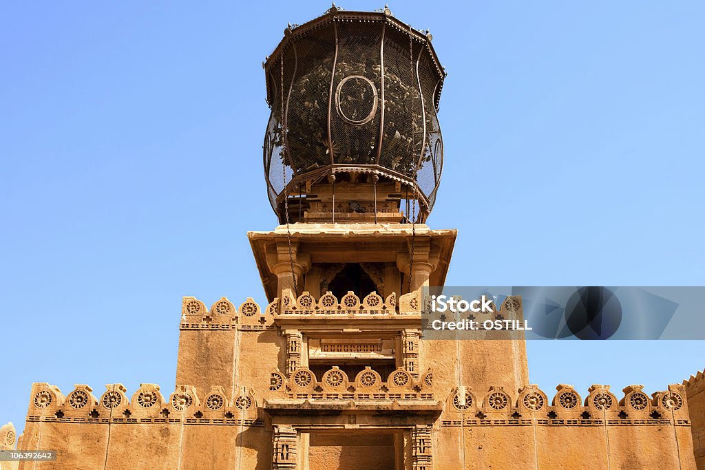 Tempio di jain lodruva - Foto stock royalty-free di Affresco