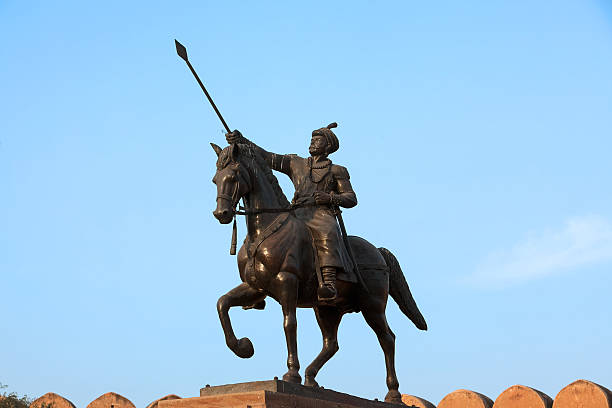 istock ganga singh statue in Bikaner 106392700