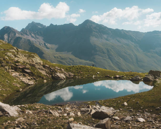 istock Alpine Lake in the Stelvio National Park 1063936618