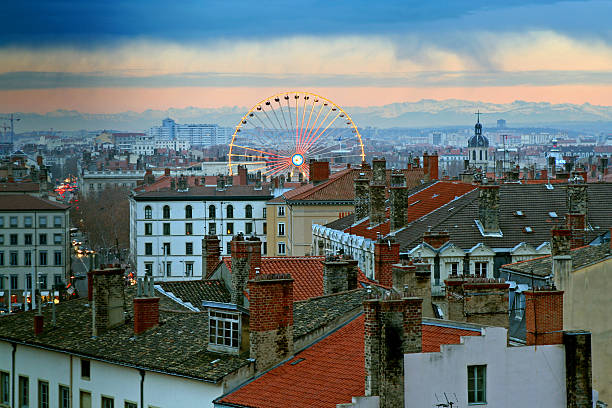 Poelaert Place Ferris Wheel in Brussels