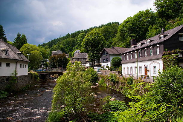 istock Old European town. Monschau, Germany 106393808