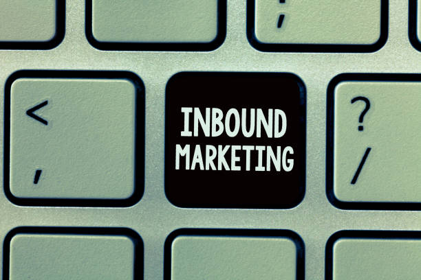 istock Handwriting text writing Inbound Marketing. Concept meaning Process of attracting the attention of customers 1063948296