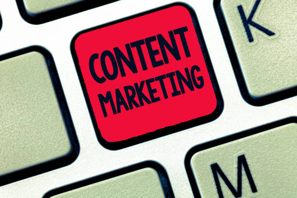 istock Conceptual hand writing showing Content Marketing. Business photo text Involves the creation and sharing of online material 1063948678