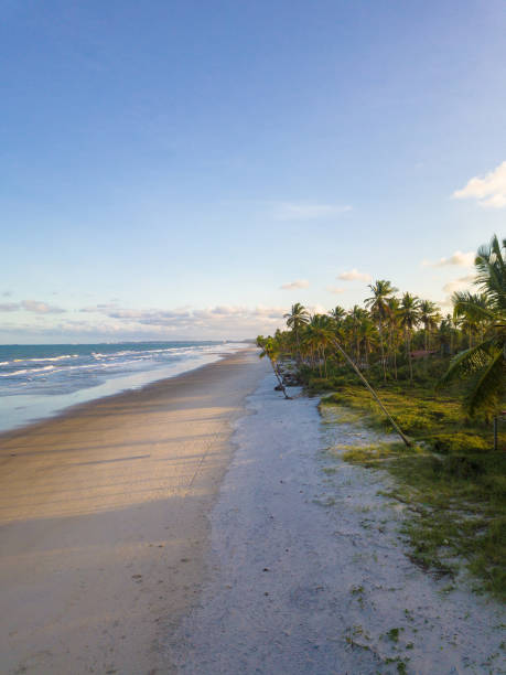 istock Aerial view from a drone of beautiful beach 1063952324