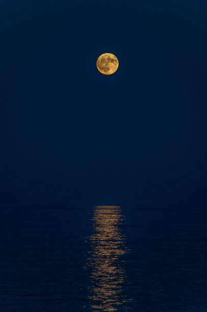 istock Moon over the sea 1063957690