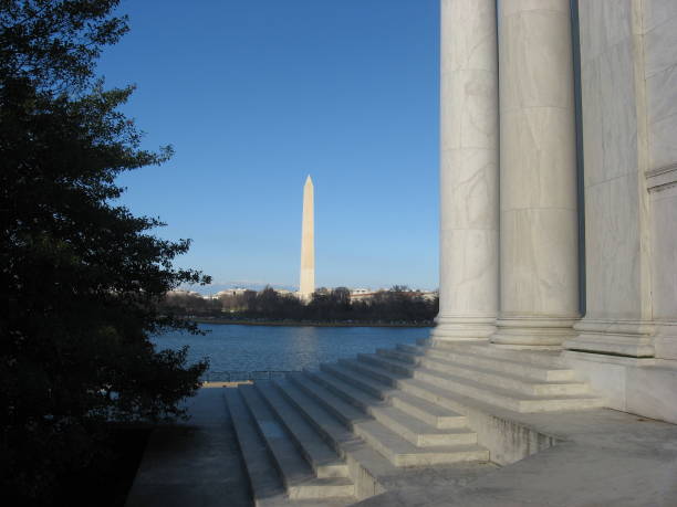 Washington Monument from Jefferson Memorial