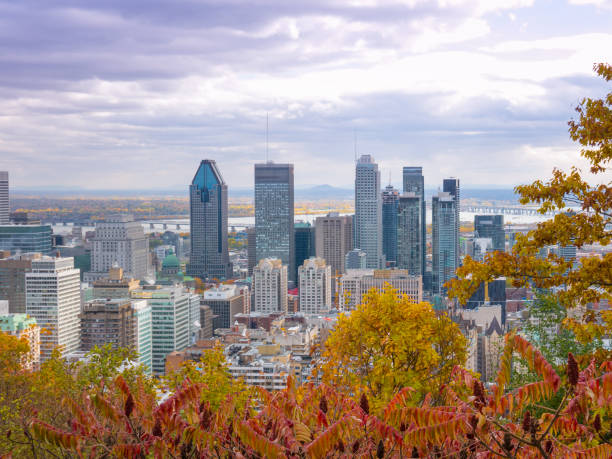 istock Montreal during autumn season, Qc, Canada 1063971210