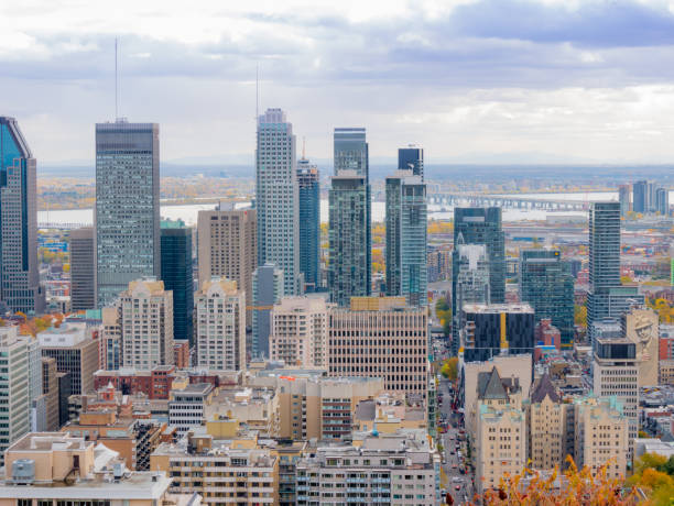 istock Montreal during autumn season, Qc, Canada 1063971226