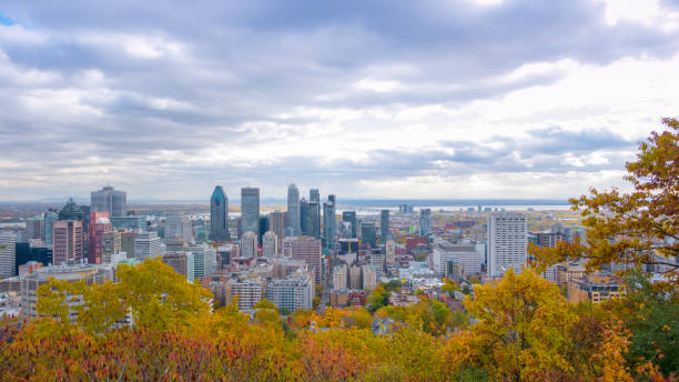istock Montreal during autumn season, Qc, Canada 1063971244