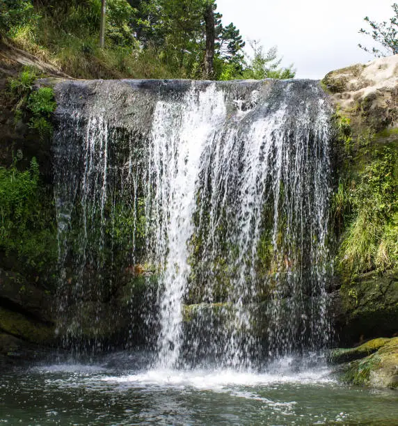 Oakley Creek Waterfalls in Auckland City, New Zealand
