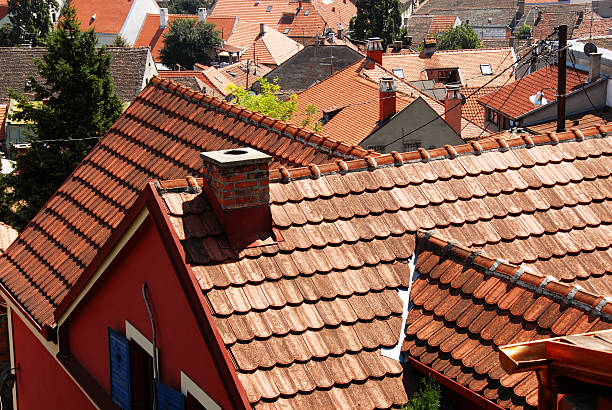 istock Roofs in Zemun cityscape 106397239