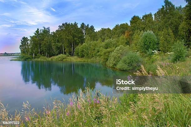 Ländliche Landschaft Stockfoto und mehr Bilder von Ausgedörrt - Ausgedörrt, Baum, Blau