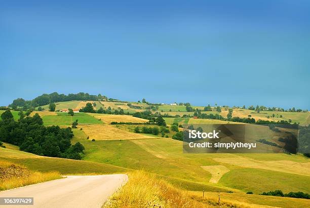 Ländliche Landschaft Stockfoto und mehr Bilder von Anhöhe - Anhöhe, Ausgedörrt, Autoreise