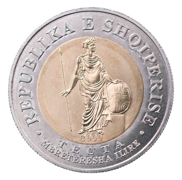 istock Coin Albanian Lek 1063974922