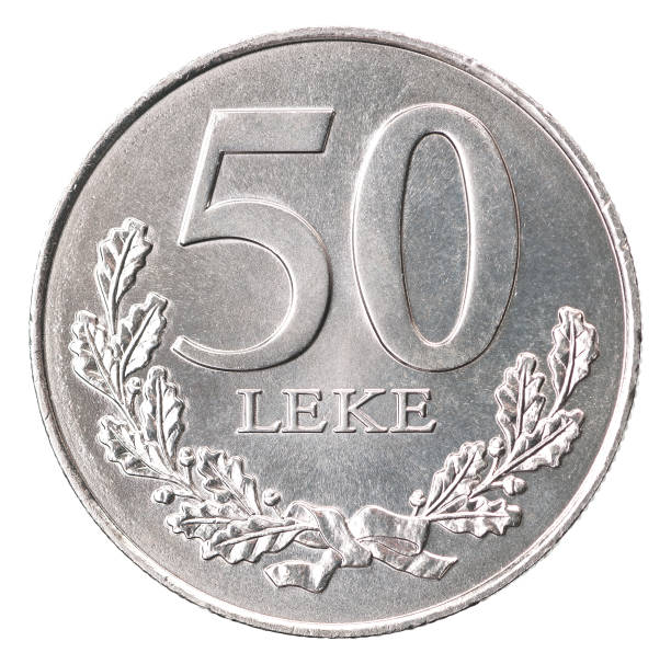 istock Coin Albanian Lek 1063974926