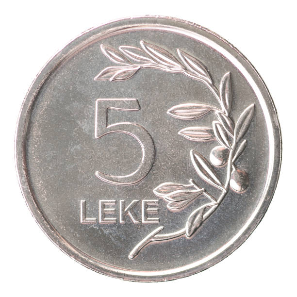 istock Coin Albanian Lek 1063974934