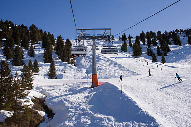 istock Lifts and skiers 106398729