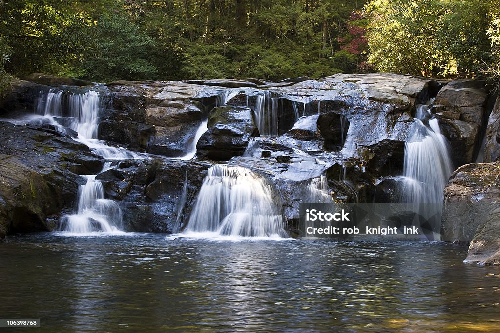 Dick's Creek fällt - Lizenzfrei Georgia Stock-Foto