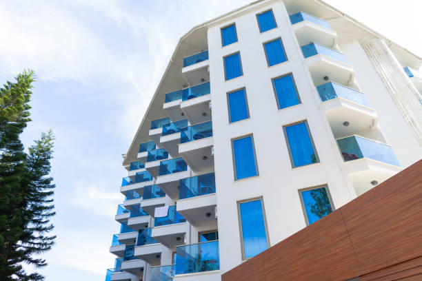 istock Balcony facade from a hotel in the Turkey 1063997200