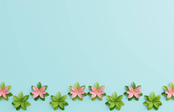 istock Summer background concept and flower 1063998742
