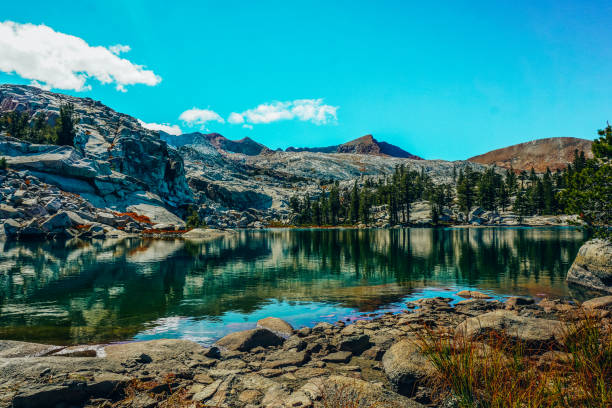Yosemite nationalpark Mountain Lake Clouds