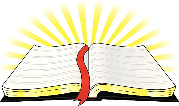 Vector illustration of holy bible