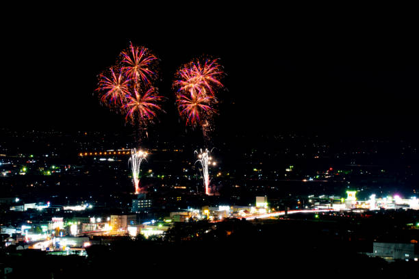 istock Fireworks of Star Mine 1064016252