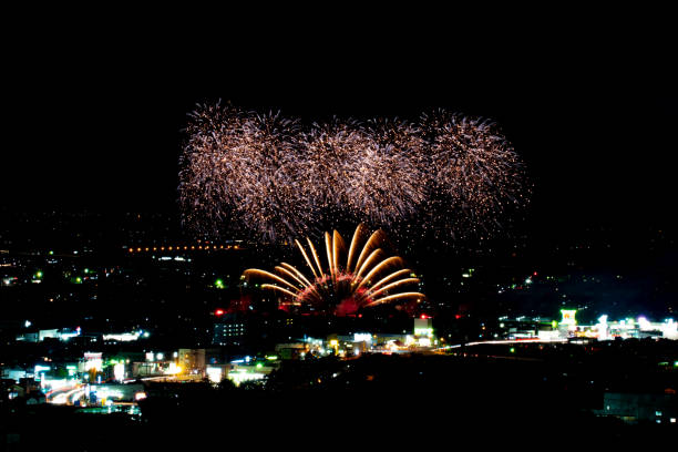 istock Fireworks of Star Mine 1064016298