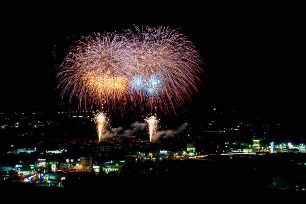 istock Fireworks of Star Mine 1064016322