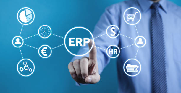 istock Enterprise resource planning. Business concept 1064021776