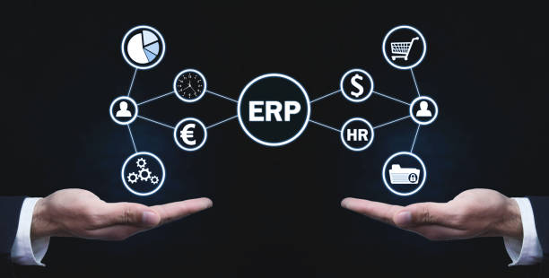 istock Enterprise resource planning. Business concept 1064021790