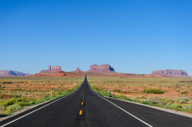 istock The Road towards monument valley 1064025198