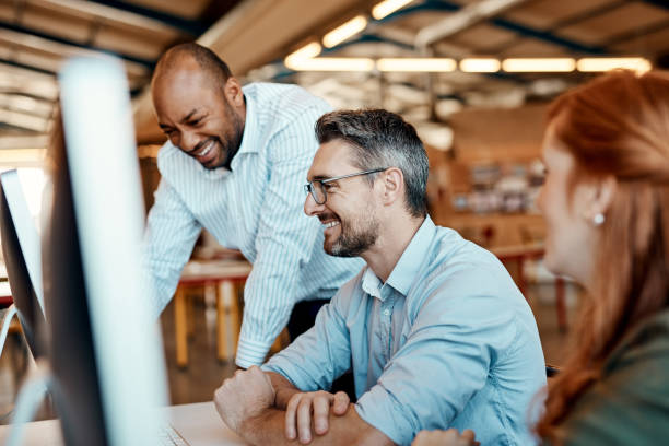 istock Where there's positivity there's productivity 1064027544