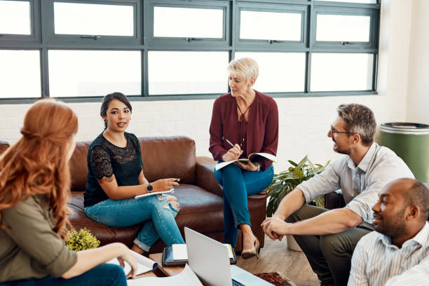 istock The prefer to keep their meetings casual 1064027800