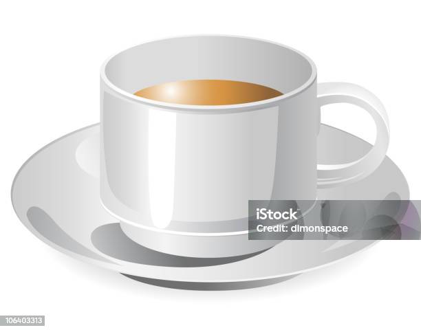 Cup Of Coffee Stock Illustration - Download Image Now - Black Coffee, Black Tea, Breakfast