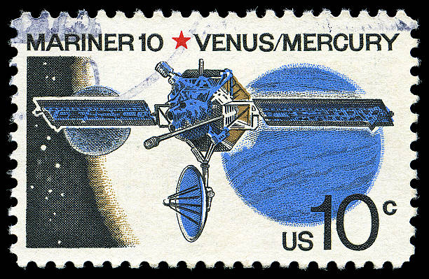 istock Mariner 10 Venus and Mercury Stamp 106403636