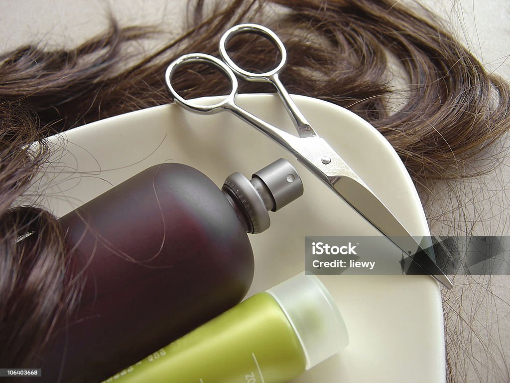 Haarpflege 3 - Lizenzfrei Beige Stock-Foto