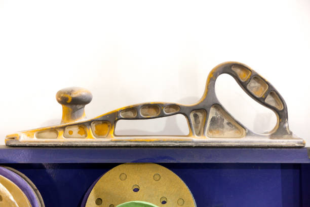 istock Bench tool for leveling the surface during car body repair 1064036768