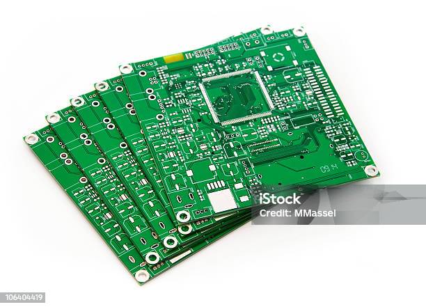 Pila De Pcb Cuadrado Foto de stock y más banco de imágenes de Tablero de circuitos - Tablero de circuitos, Recortable, Color - Tipo de imagen