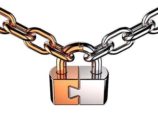 Padlock As Puzzle Combination Lock Concept Stock Photo - Download Image Now  - Chain - Object, Chrome, Closed - iStock