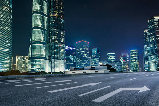 istock Shanghai at night, China 1064048932