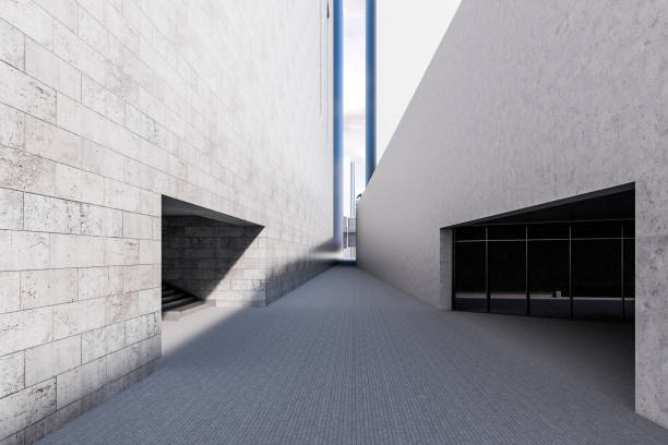 istock Concrete modern business building exterior 1064065486