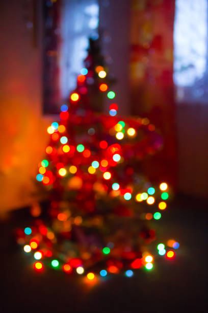 istock defocused christmas lights background. christmas background. bokeh background 1064070666