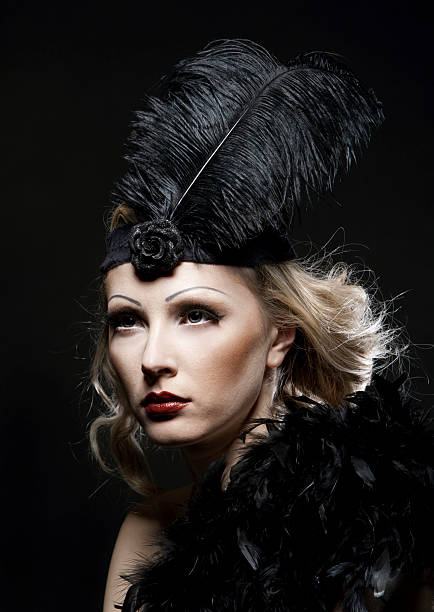 istock Woman's retro revival portrait. 106407115